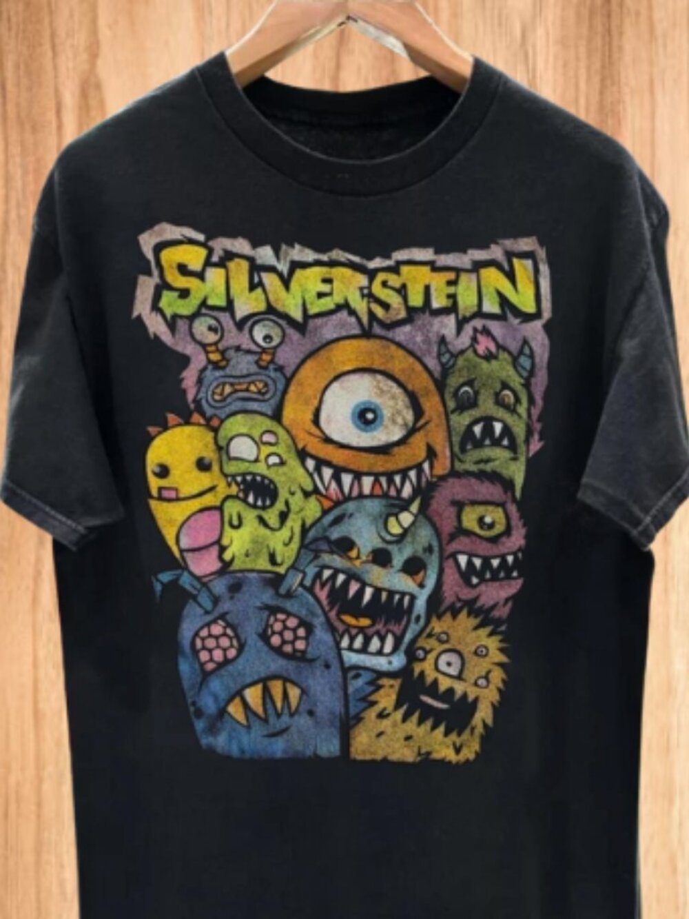 Silverstein Monster Black T- Shirt